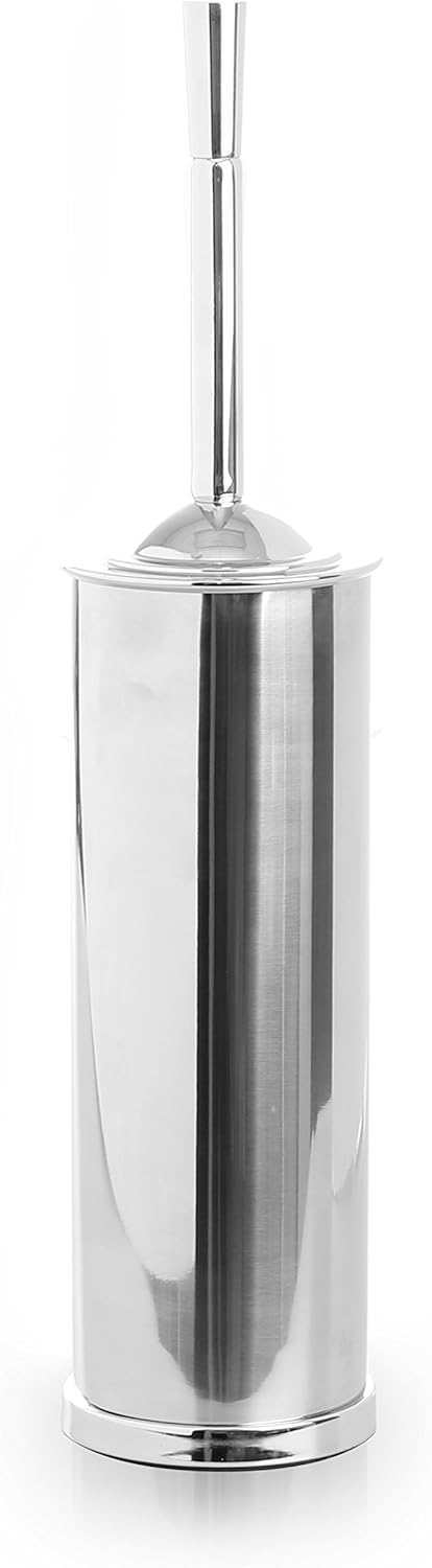 BINO Toilet Brush and Holder with Drip Cup - Polished Chrome