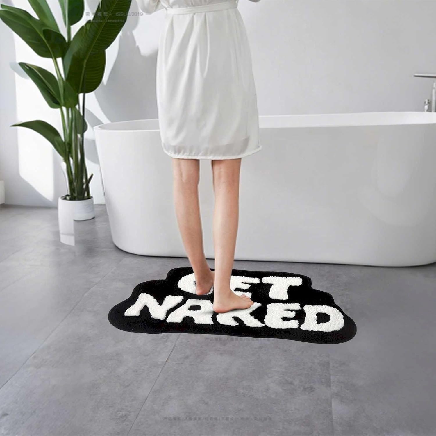Colorful Non-Slip Bath Mat 40x60cm Soft Microfibre