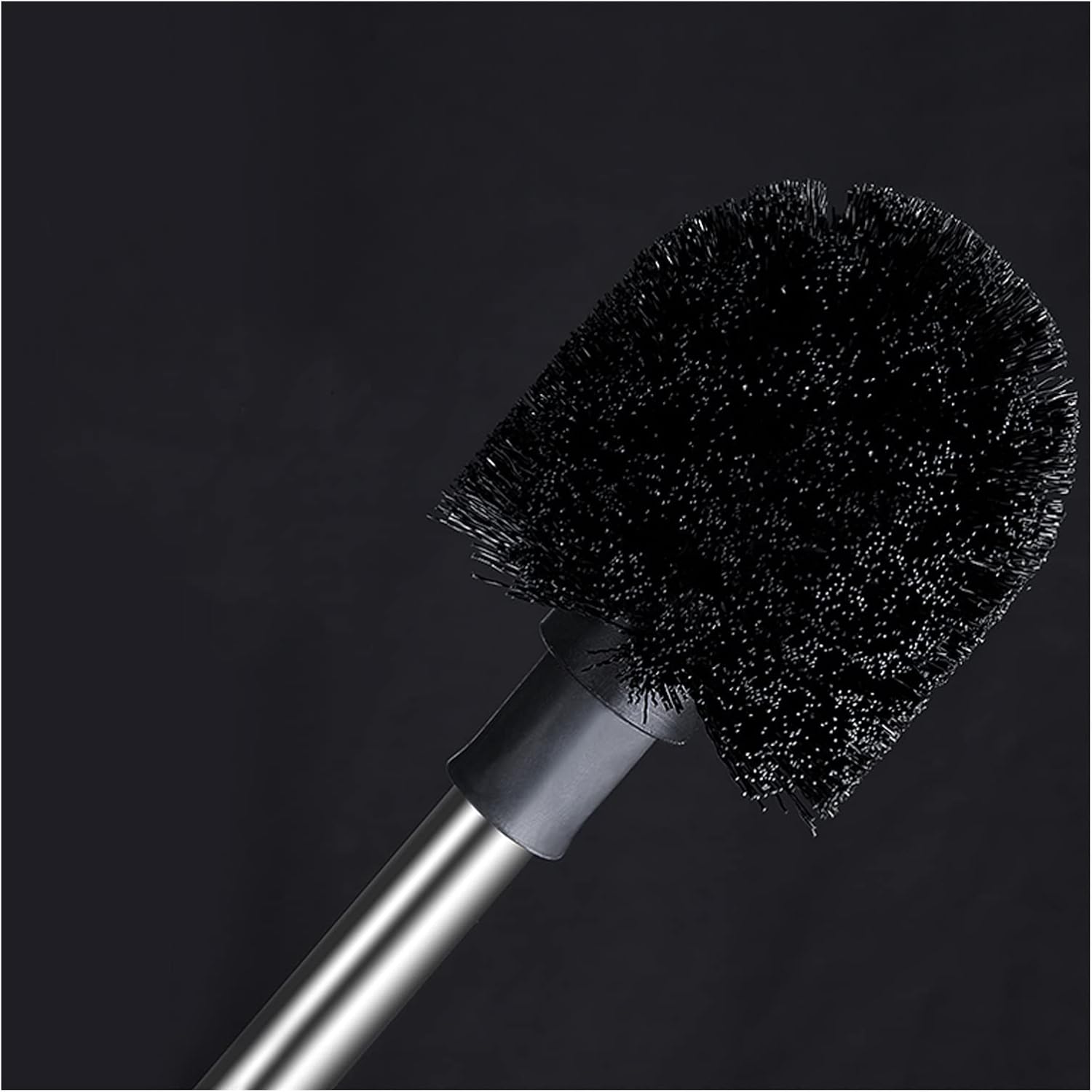 HASMI Wall-Mounted Toilet Brush with Long Handle