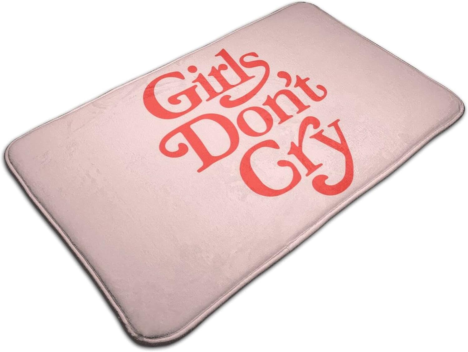 Annalice Girls Dont Cry Bath Mat Black Velvet 195x315 Inch
