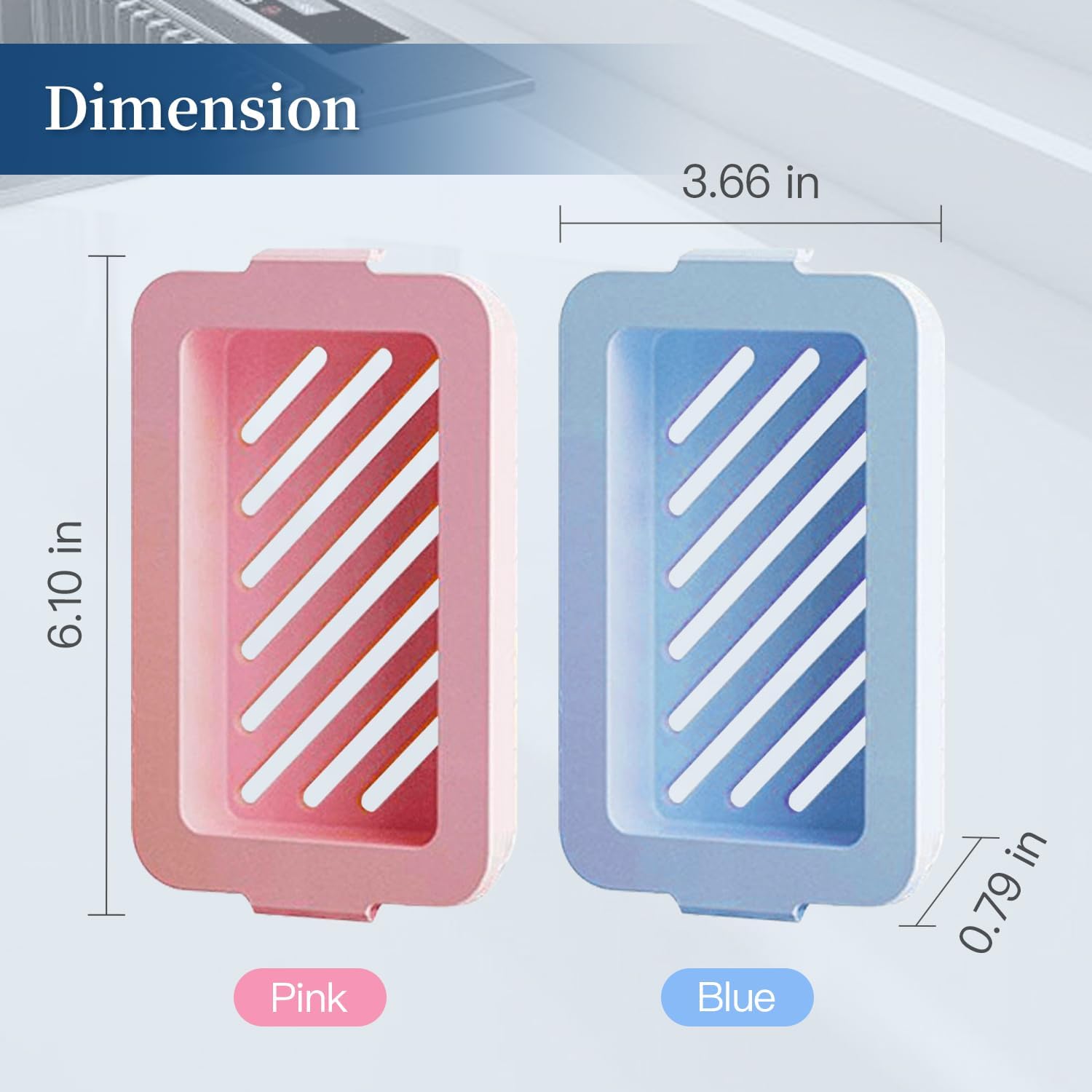 Optisake Multi-Functional Soap Holder with Elastic Mesh and Fast Draining