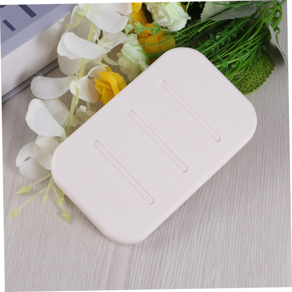 HOLIDYOYO Soap Pad Set Non-Slip Quick Dry Suction Bath Dish
