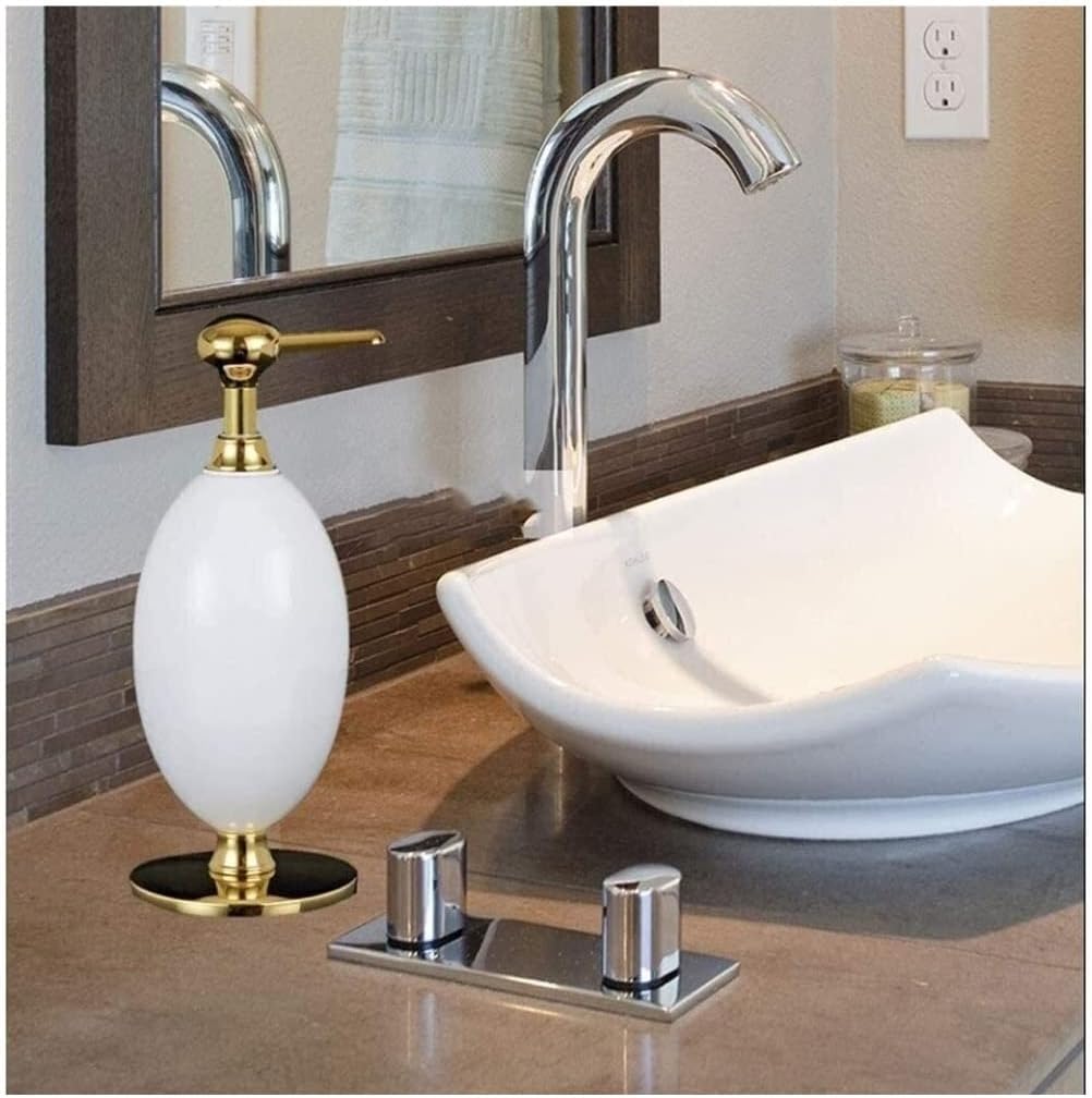 INKTUS Fashion Soap Dispenser Refillable for Kitchen and Bathroom