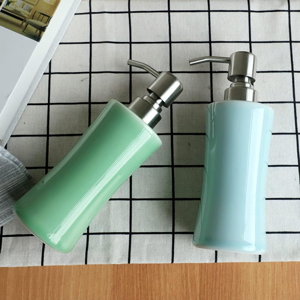 SAFWE Liquid Soap Dispenser Vintage Celadon Ceramic