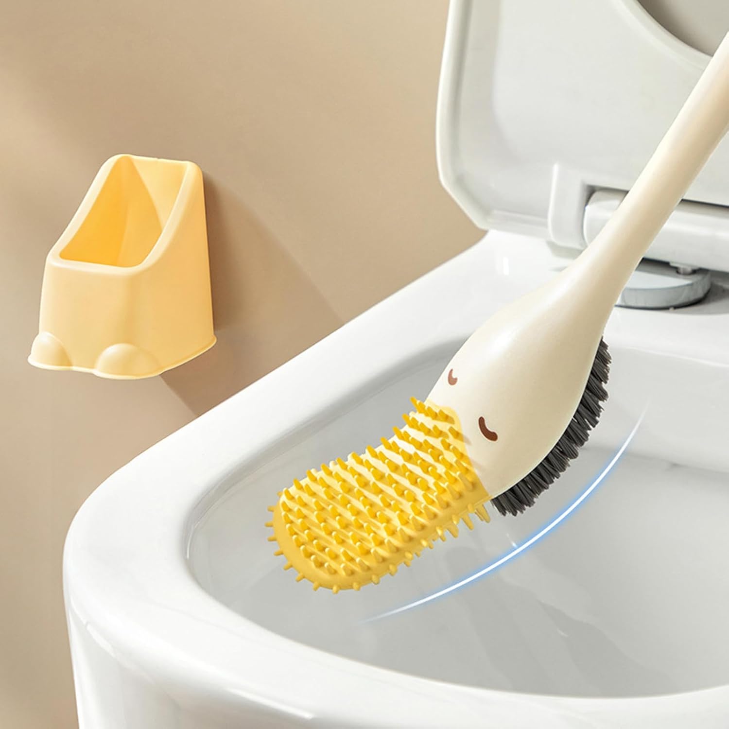 NEREIDS NET Cute Duck Toilet Brush Set