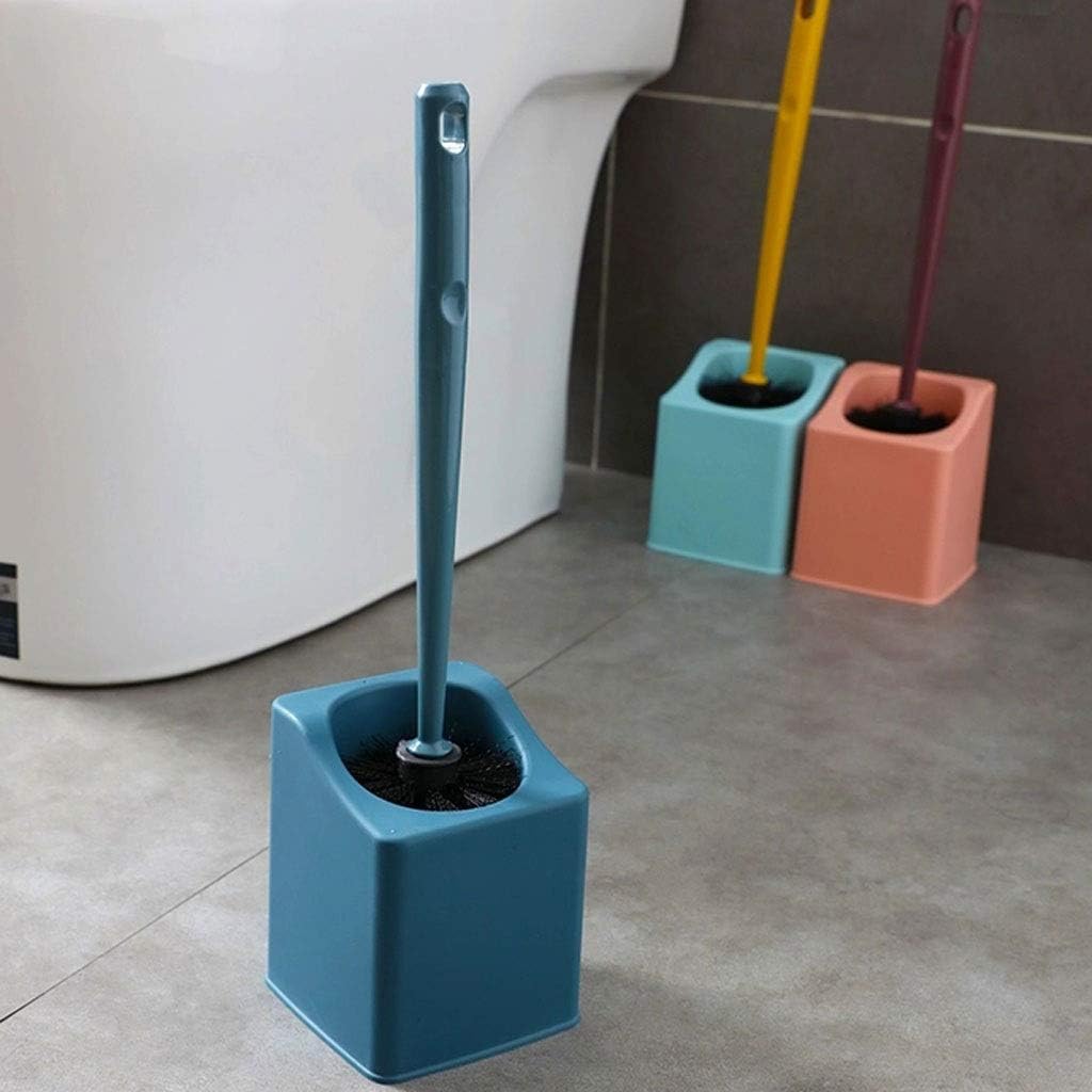 HASMI Wall-Mounted Toilet Brush with Long Handle 1