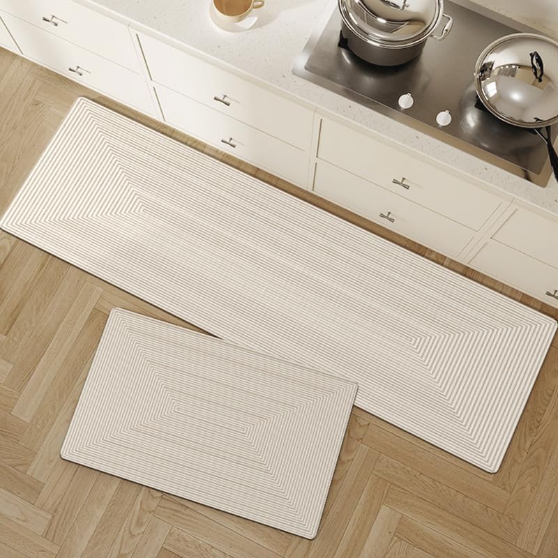 Nvzi Bathroom Rug Mat 24x16inch Non-Slip Plush Shaggy 1