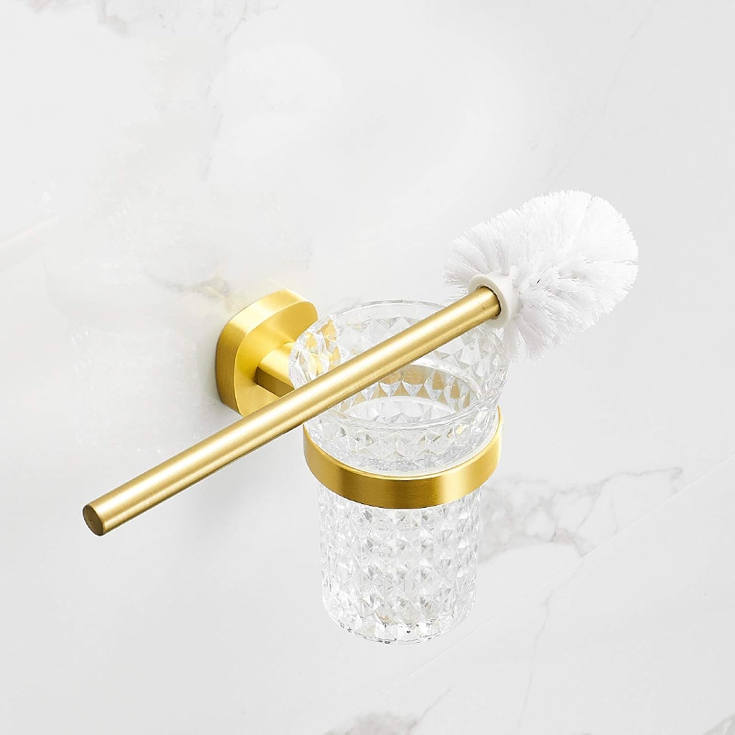 UNNS Toilet Brush with Holder for Easy Cleaning