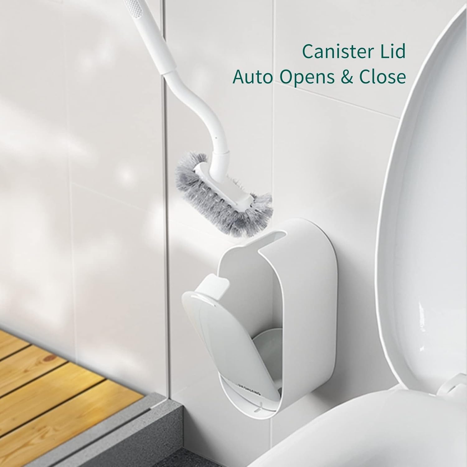 Kpoooku Toilet Brush and Holder Set