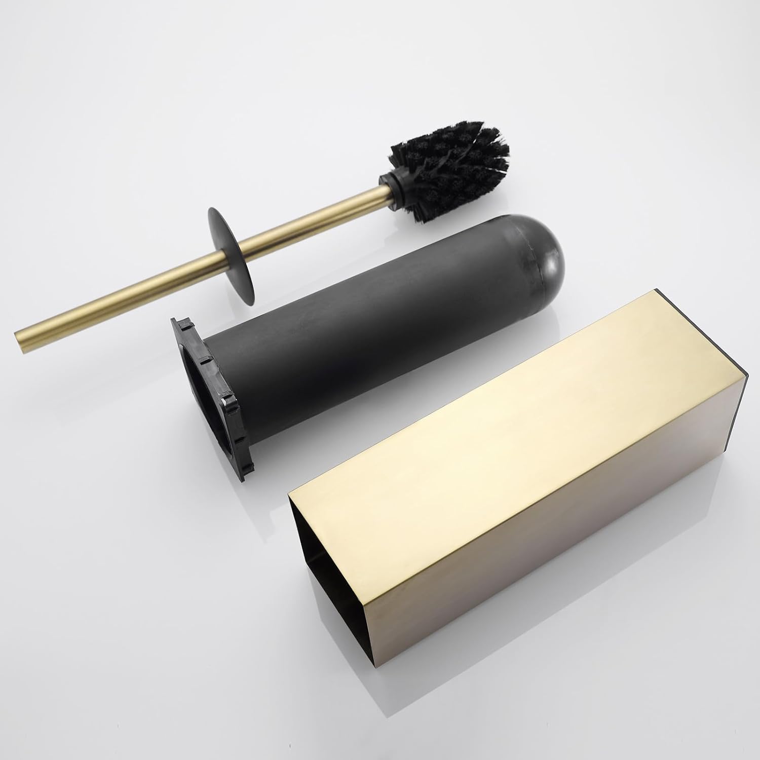 AIREMOEN Upright Toilet Brush Plunger Set