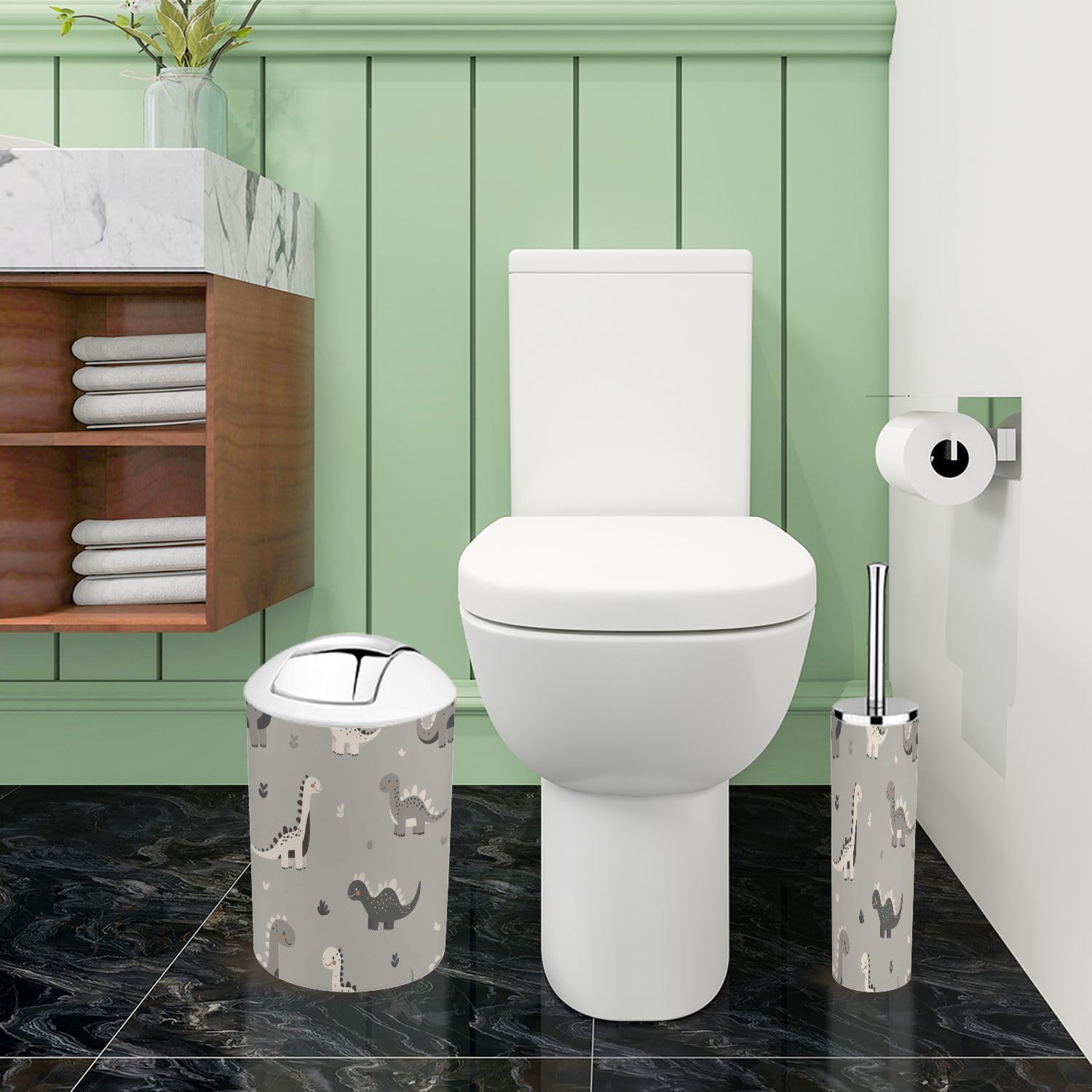 Boho Bathroom Accessory Set 6 Piece for Kids