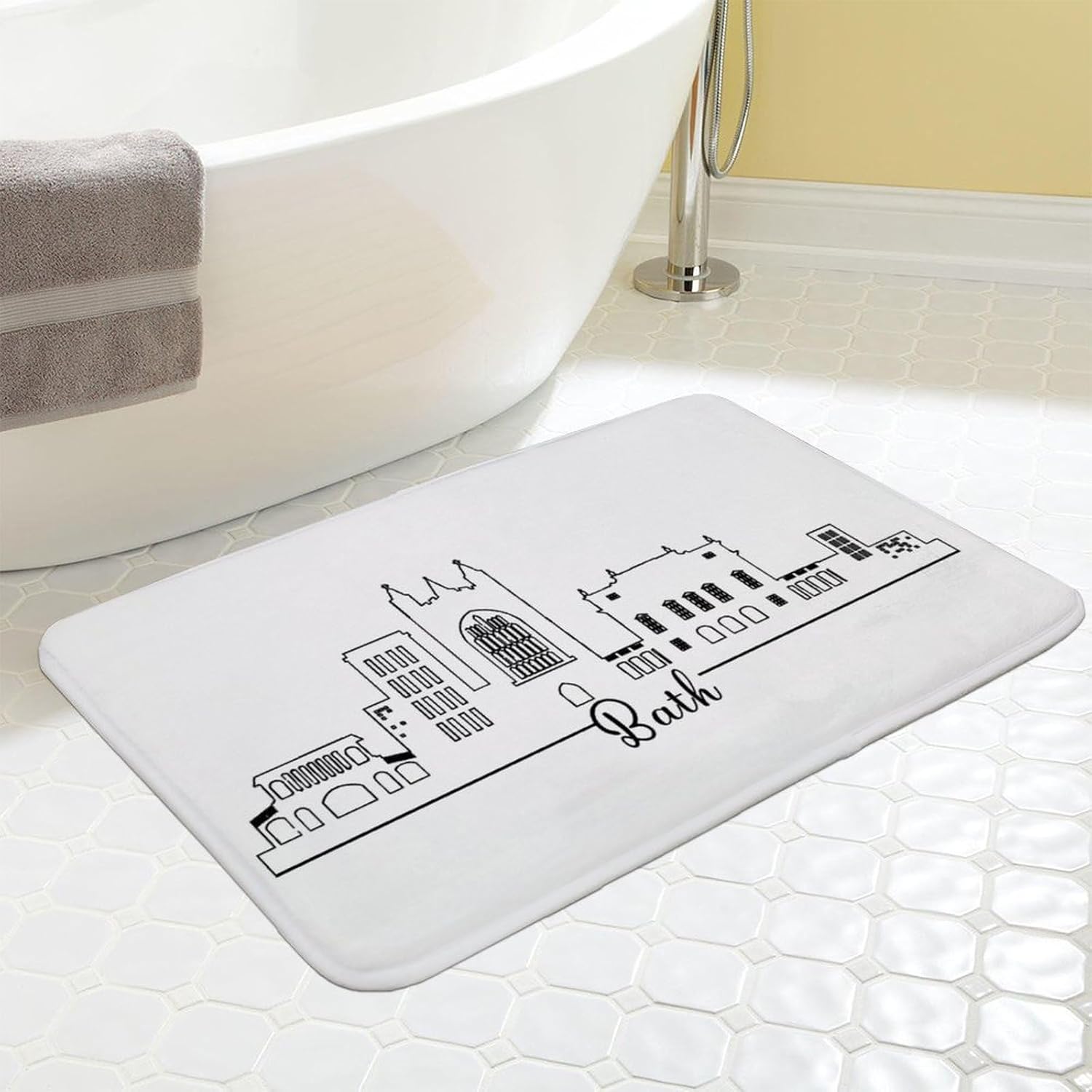 Non Slip 16x24 Inch Door Mat for Bathroom and Kitchen