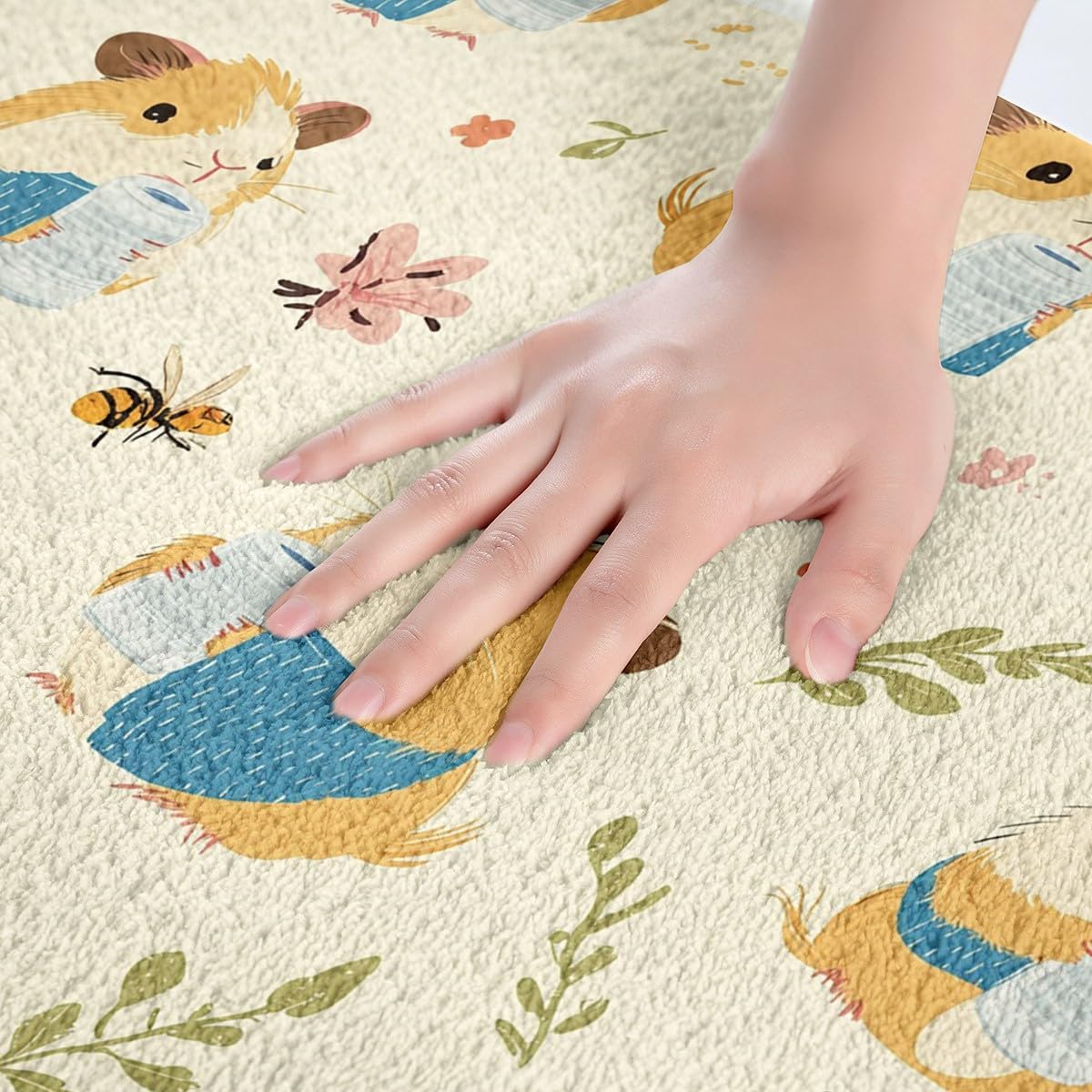 Feelyou Cute Guinea Pig Bath Rug 16x24