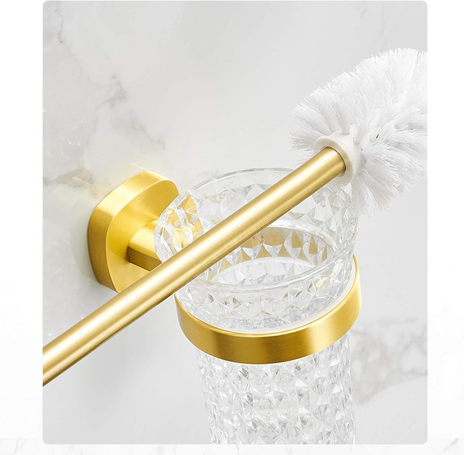 UNNS Toilet Brush with Holder for Easy Cleaning
