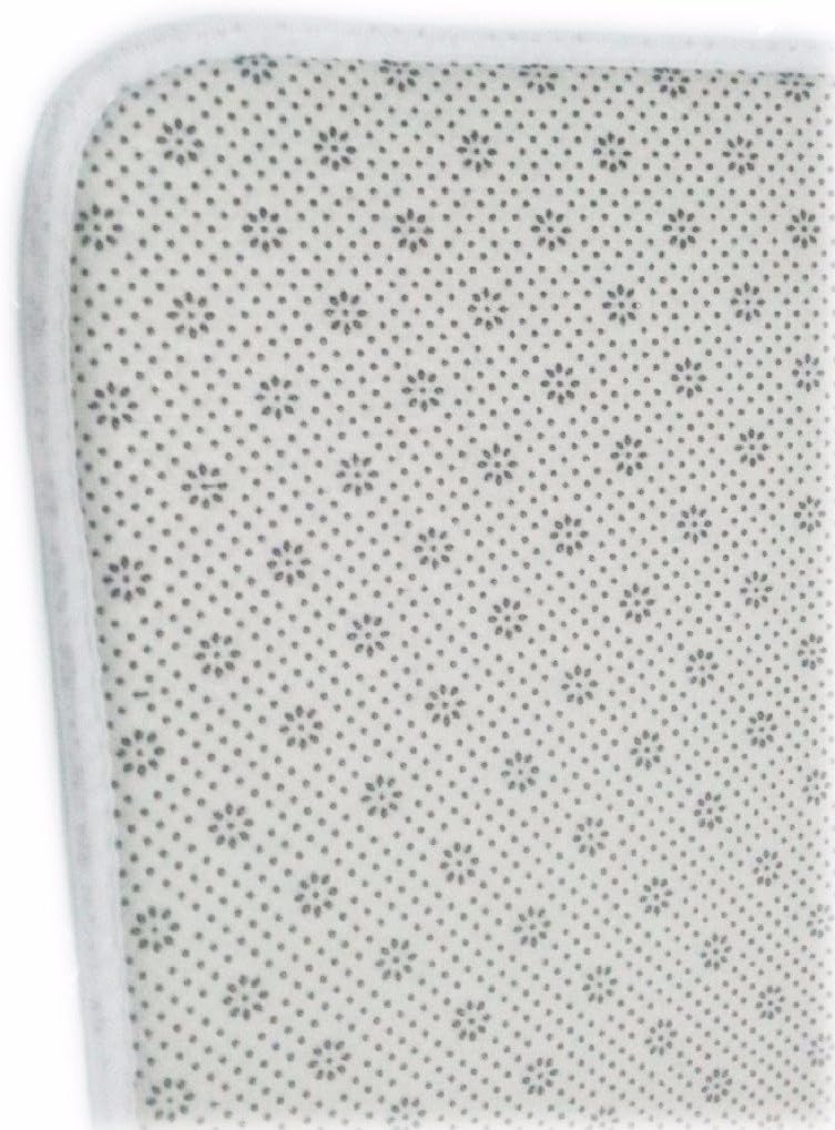 AMonamour Flannel Bath Mat with Non-Slip Bottom