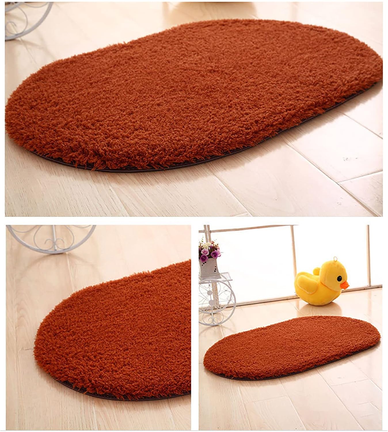Gooddyiyukey 27x18 Bathroom Rug Set