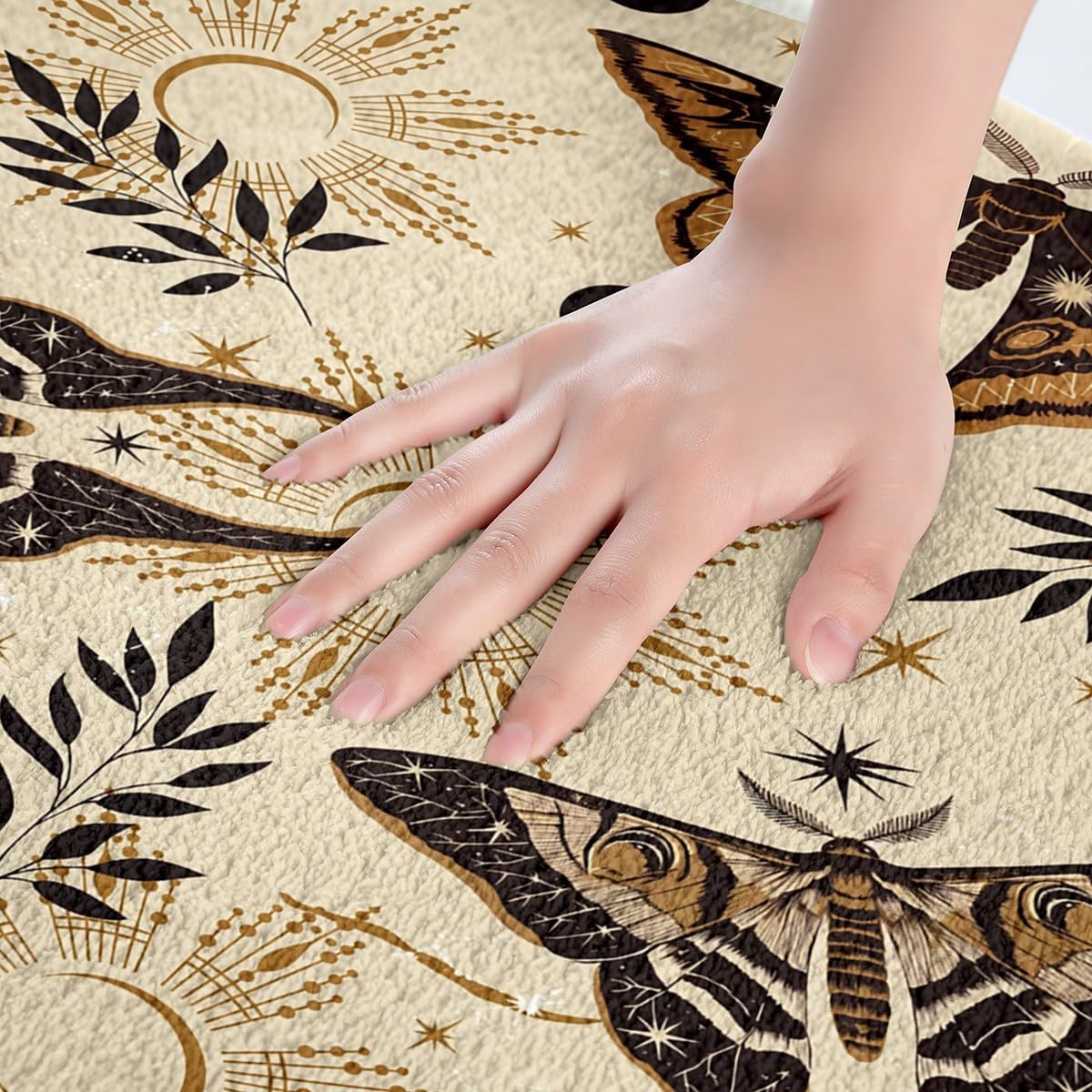 Feelyou Butterfly Bath Rug 16x24 Inch