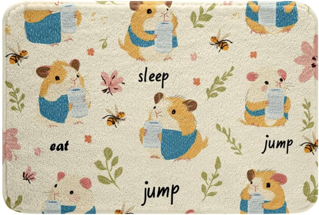Feelyou Cute Guinea Pig Bath Rug 16x24