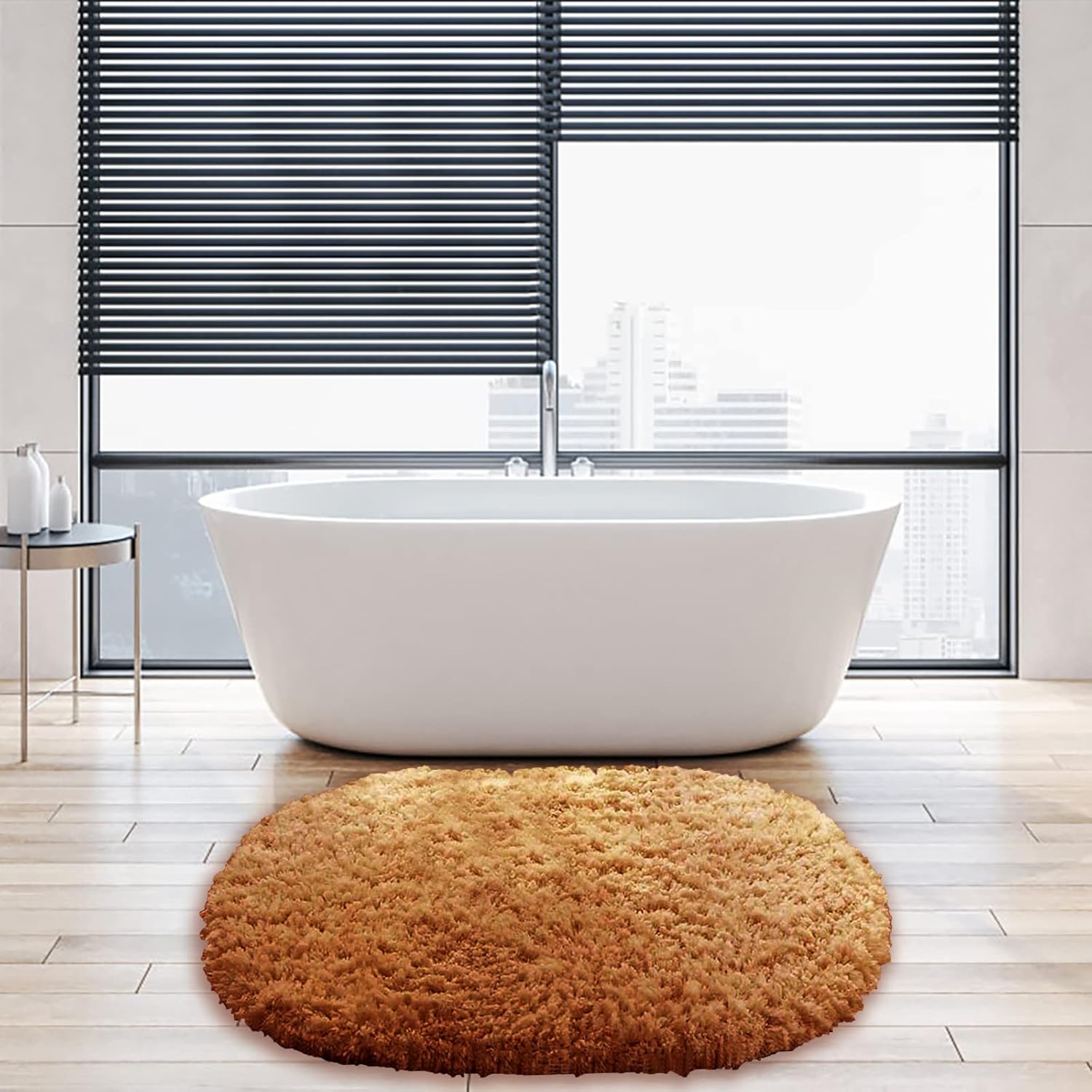 Luxury Bathroom Rug Mat 16x24 Non Slip Absorbent