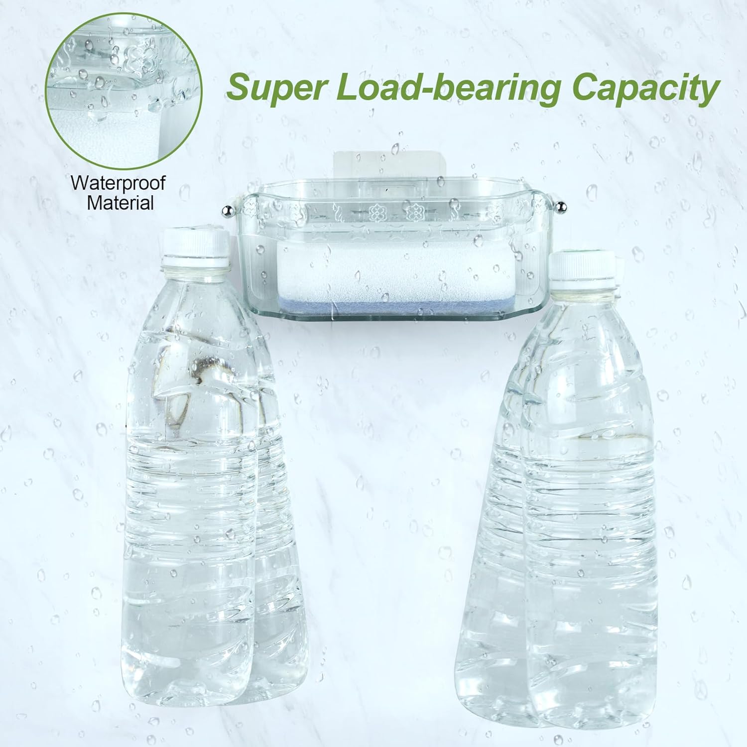 DAOZIJI Bar Soap Holder with Suction Cups and Sponge