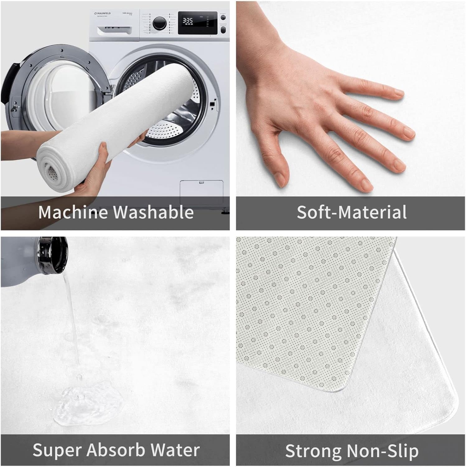 Lidahong Get Naked Bath Mat 16x24 Inch 1