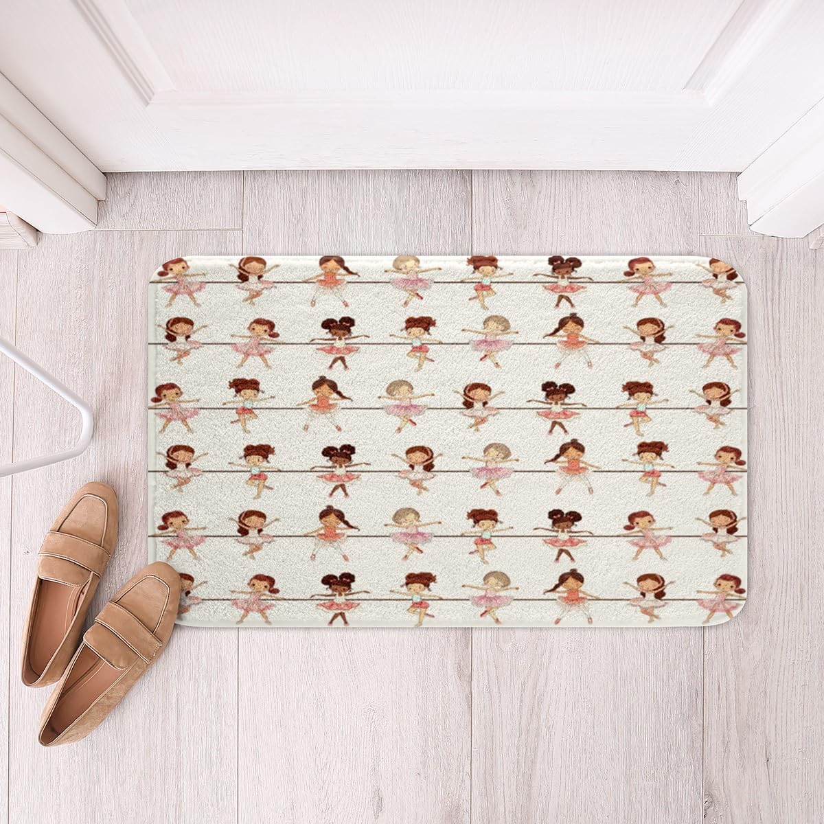 Feelyou Ballet Bath Mats 16x24 Inch Kids Decor