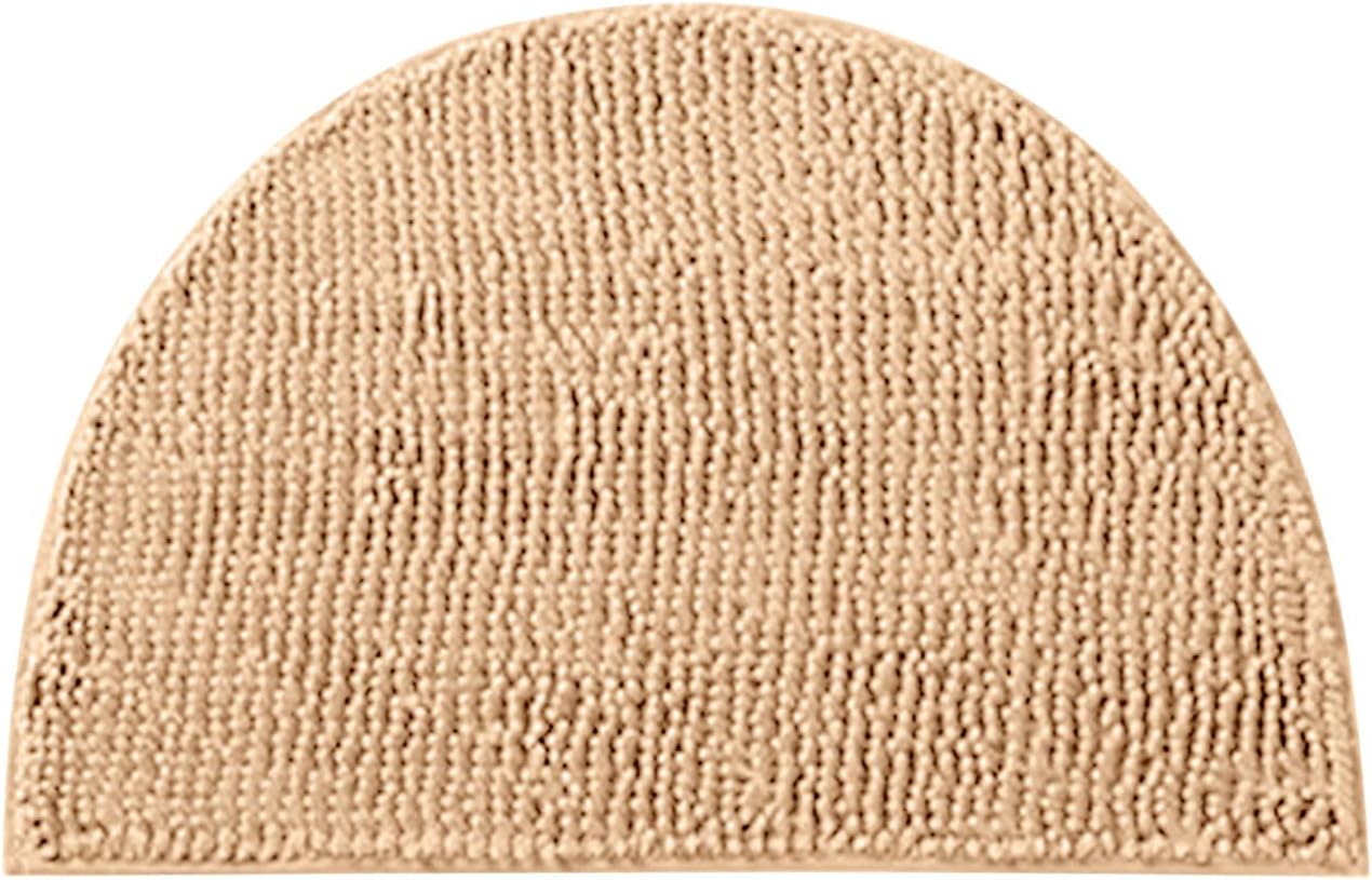 KELINFONG 20x14 Inch Non-Slip Shaggy Bath Rug