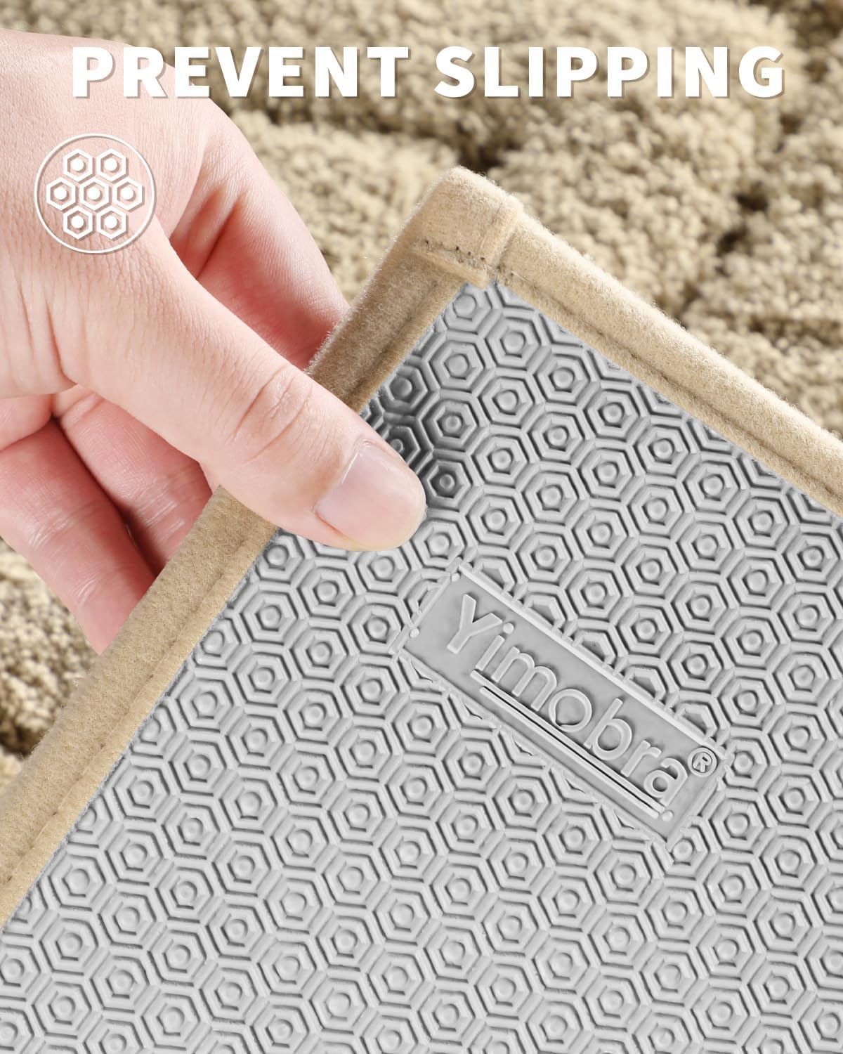 Yimobra Bath Mat 32x20 Extra Soft Fluffy Microfiber