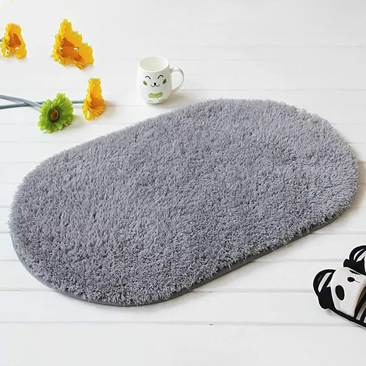Gooddyiyukey 27x18 Bathroom Rug Set