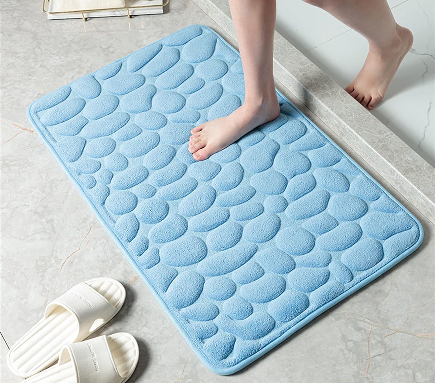 Insun Soft Memory Foam Bath Mat Non Slip 157x236