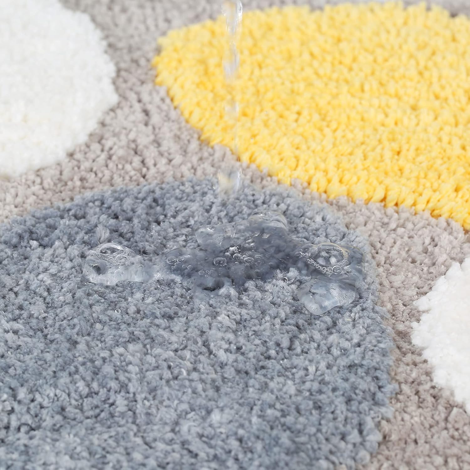 Ankah Bath Mat 18x26 Non Slip Absorbent Soft Rug