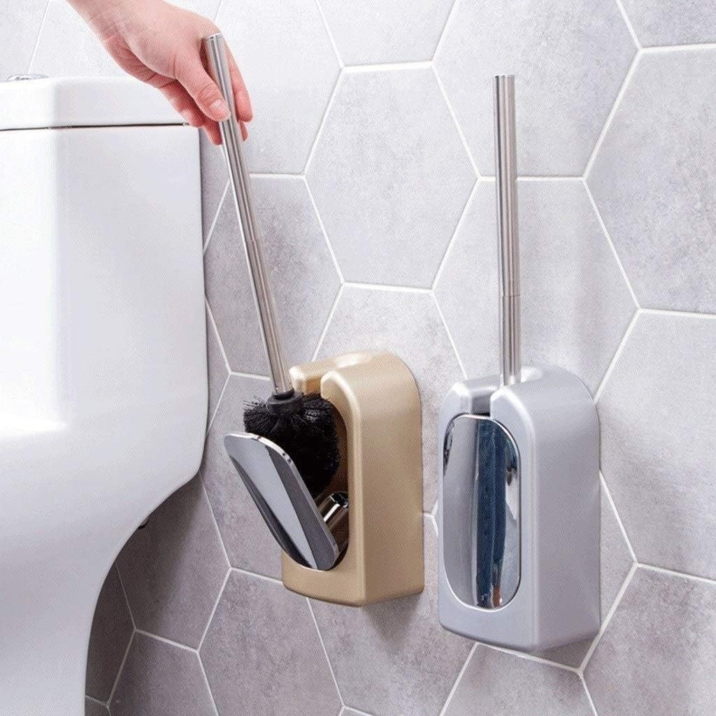 Stainless Steel Toilet Brush with Wall Mount Holder