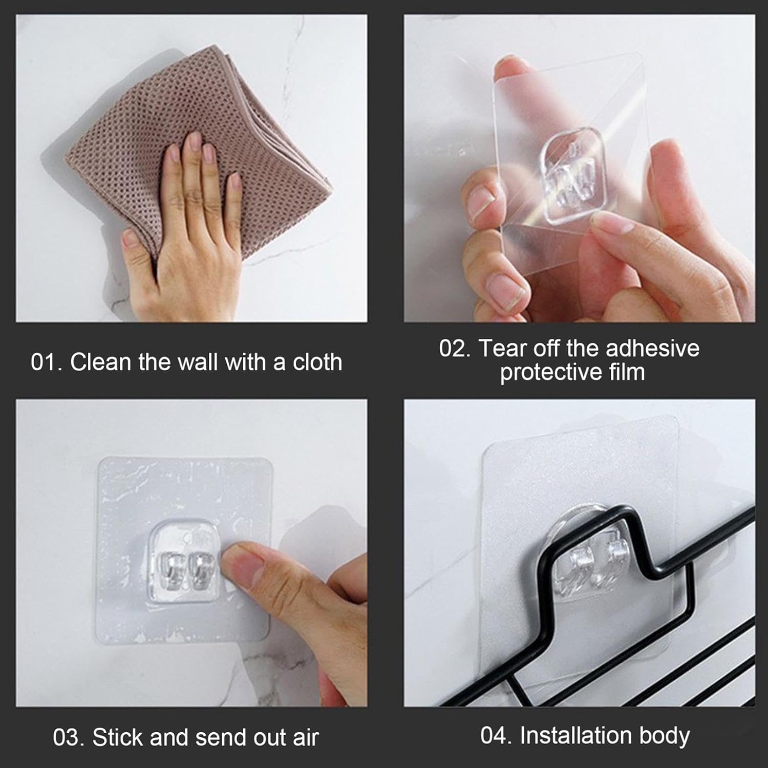 Stainless Steel Anti-Slip Soap Holder for Shower Wall