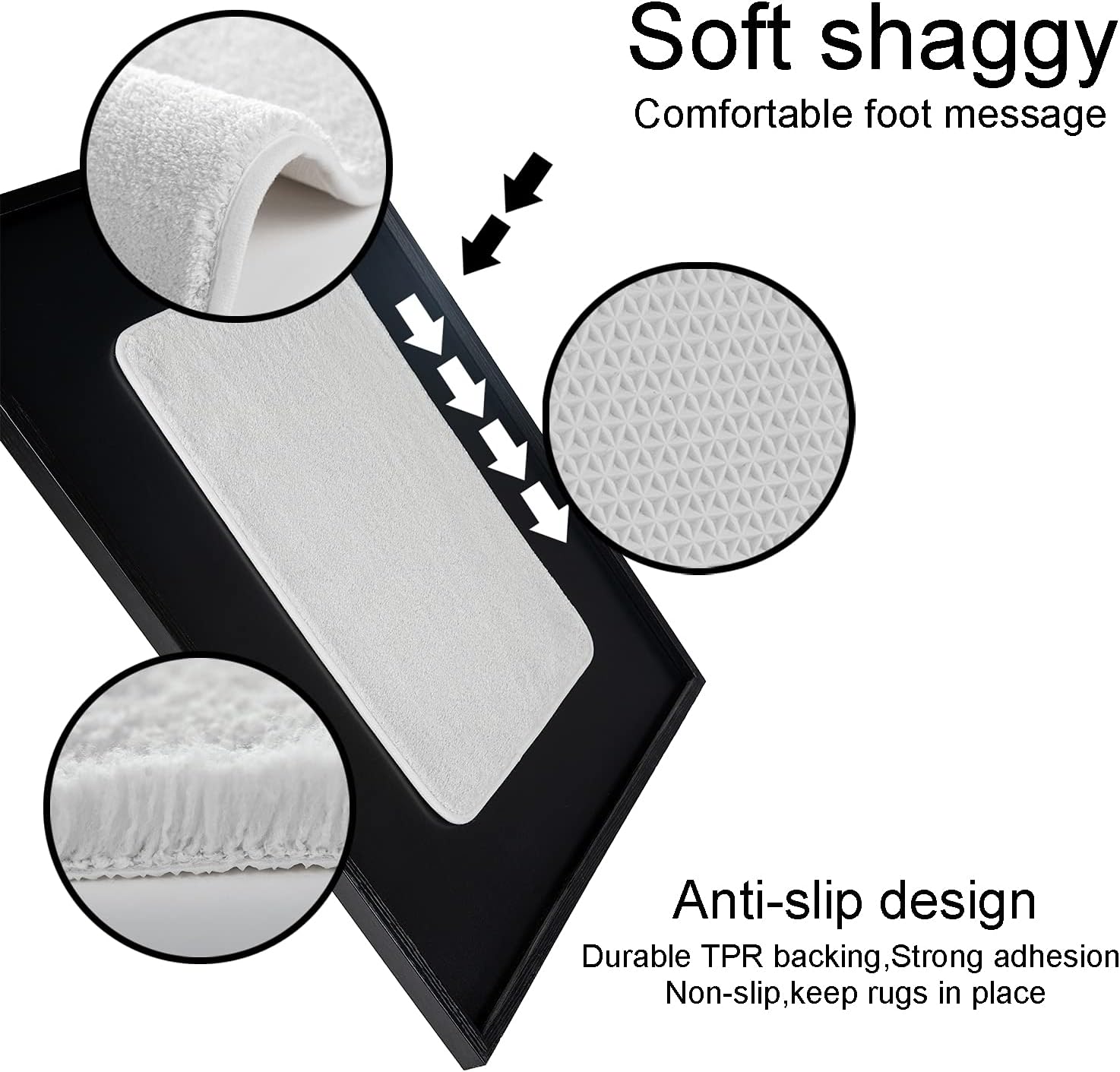 Erosebridal Race Car Bath Mat with Non Slip Backing
