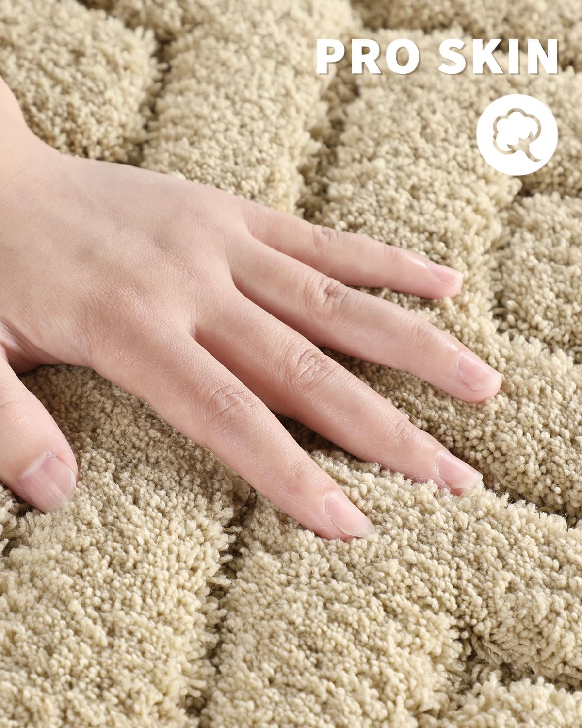 Yimobra Bath Mat 32x20 Extra Soft Fluffy Microfiber