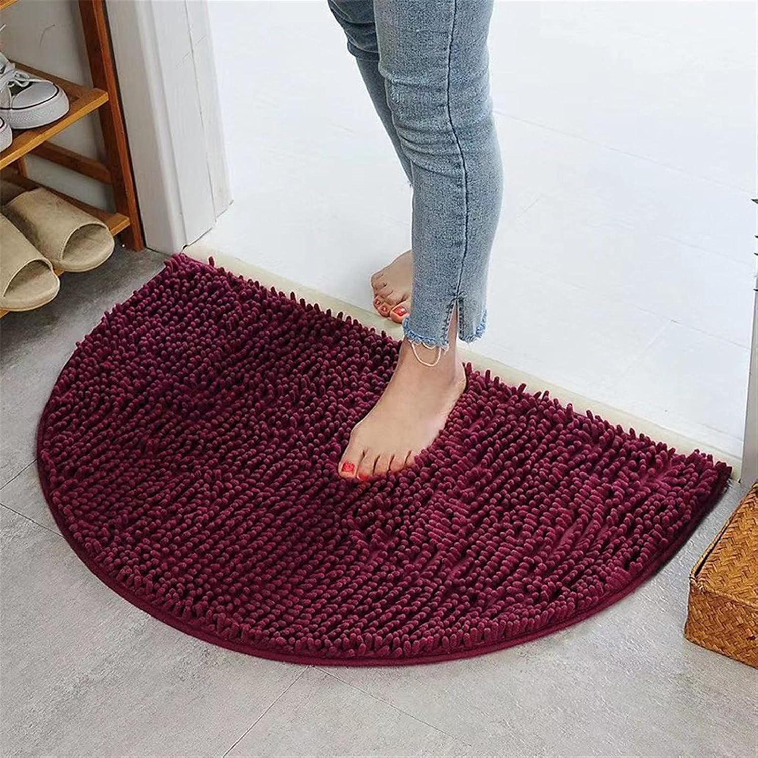 Gooddyiyukey 20 x 14 Plush Bath Rug Set