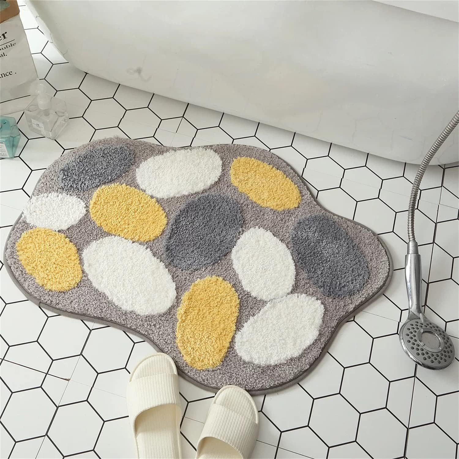 Ankah Bath Mat 18x26 Non Slip Absorbent Soft Rug