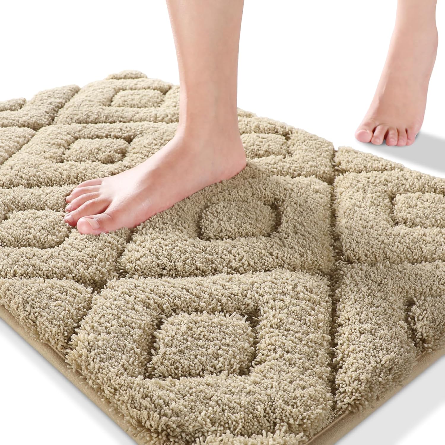 Yimobra Bath Mat 32x20 Extra Soft Fluffy Microfiber