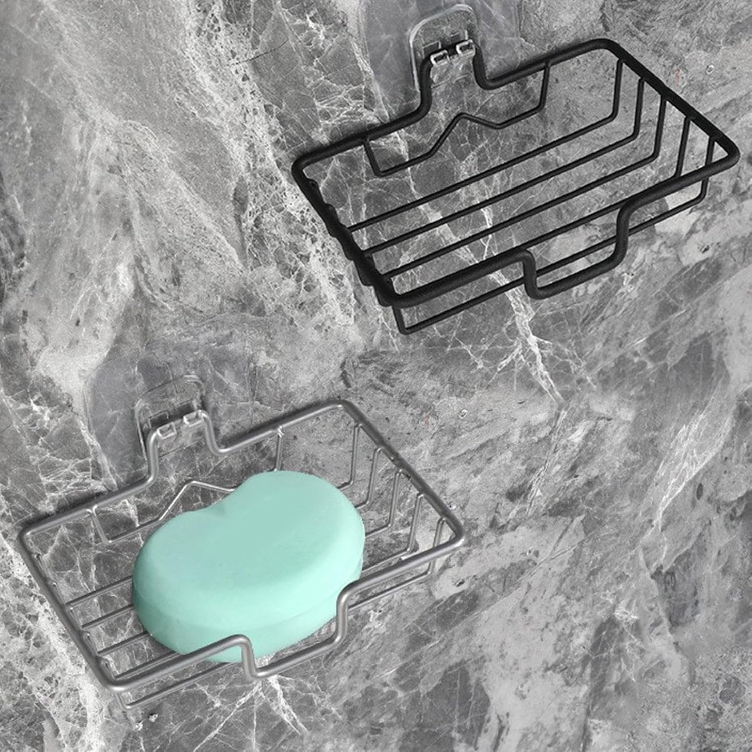 Stainless Steel Anti-Slip Soap Holder for Shower Wall