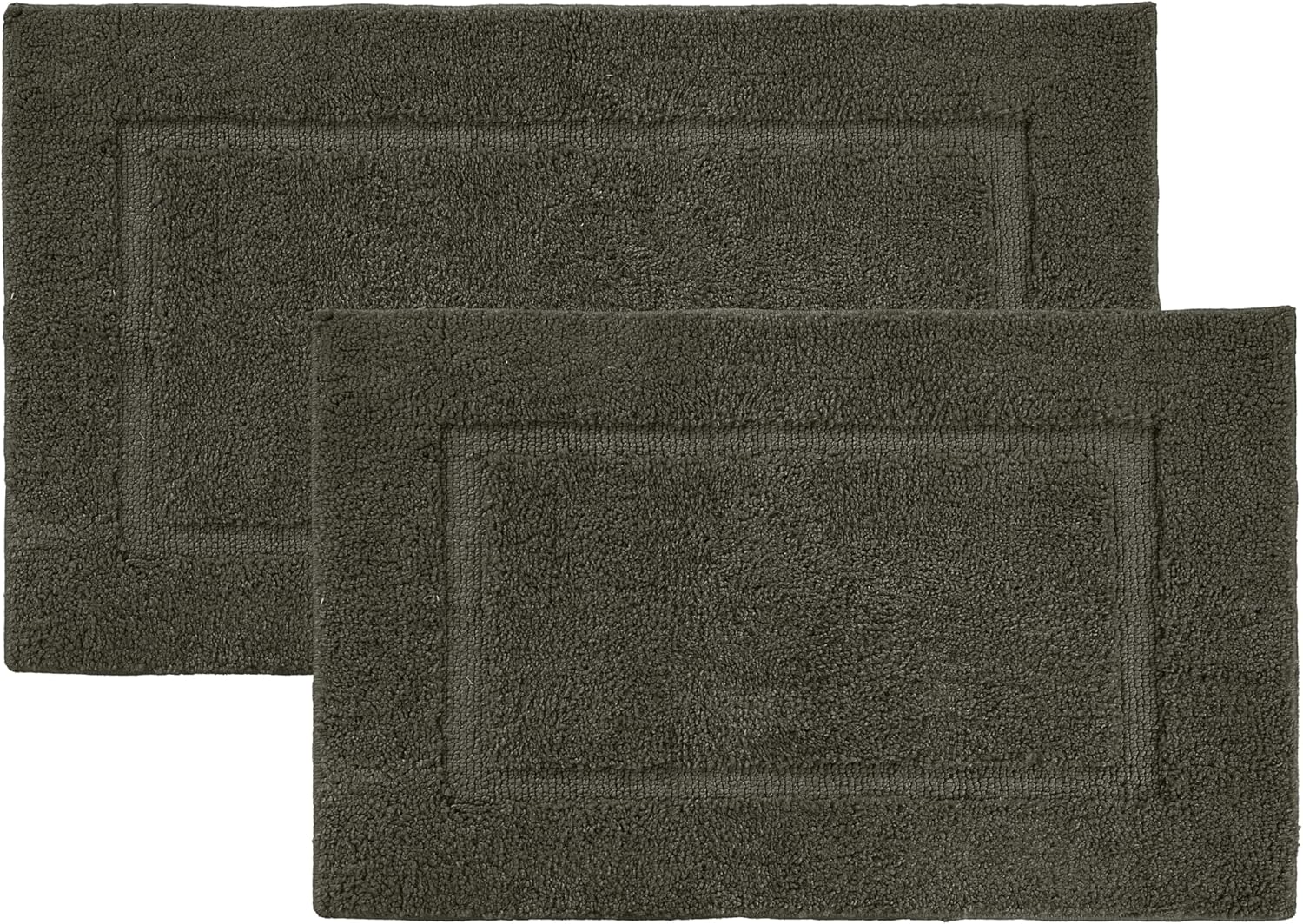 Lane Linen 2-Piece Bathroom Rug Set - Non Slip Ultra Absorbent